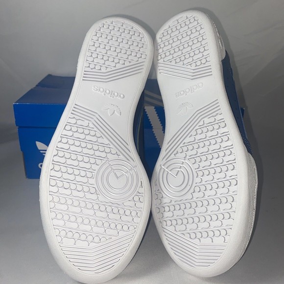 ADIDAS Continental 80 Woman Size 6.5 Blue Sneakers Fashion Casual Athletic NEW - Picture 4 of 7